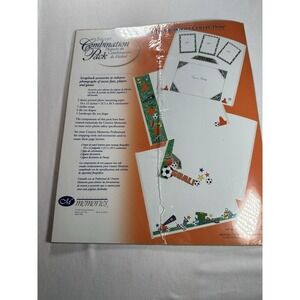 NEW Creative Memories SOCCER COMBINATION PACK 10x12" Pages STICKERS 2 Sheets